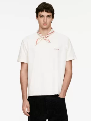 Écharpes-ARKET Bandana imprimé CAFÉ Blanc cassé/Rouge