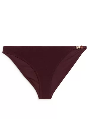 Maillots De Bain-ARKET Bas de maillot avec perles fantaisie Rouge foncé