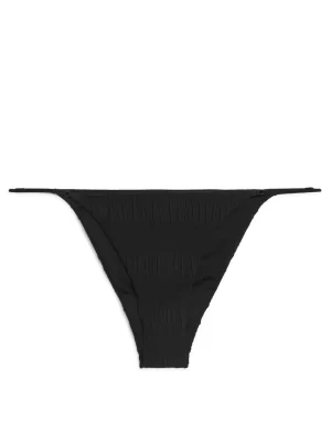 Maillots De Bain-ARKET Bas de maillot smocké Noir