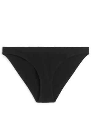 Maillots De Bain-ARKET Bas de maillot texturé taille basse Noir