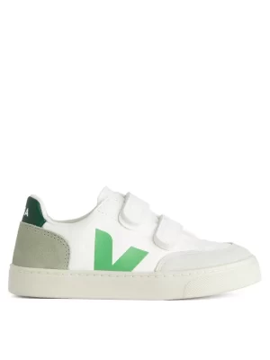 Toutes Les Chaussures-ARKET Baskets Veja V-12 Junior Blanc/Vert
