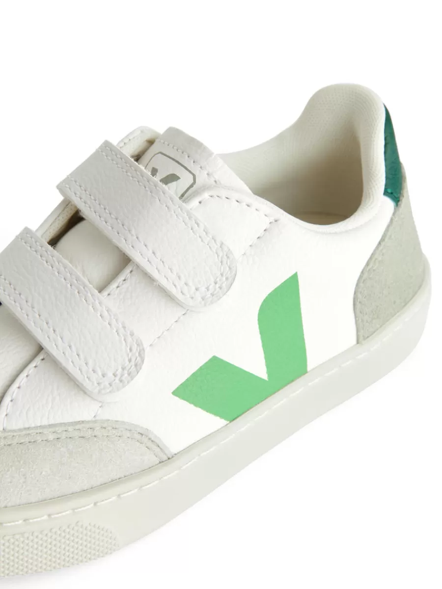 Toutes Les Chaussures-ARKET Baskets Veja V-12 Junior Blanc/Vert