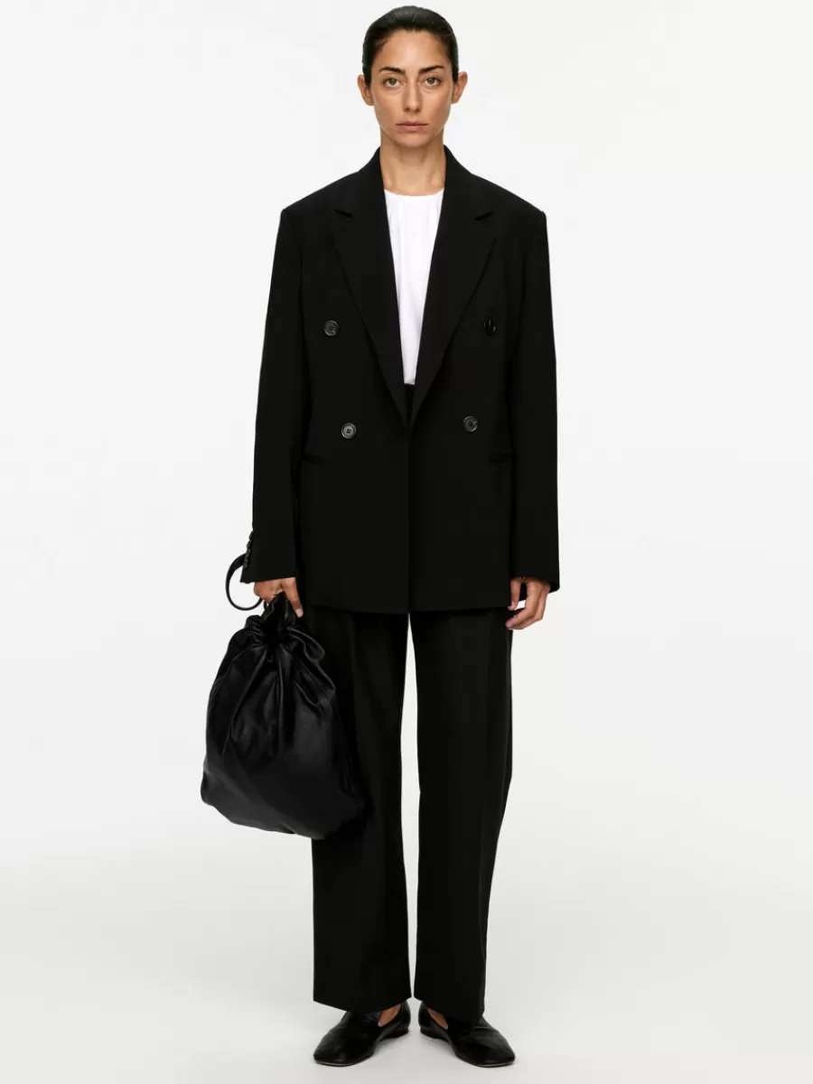 Blazers | Manteaux Et Vestes-ARKET Blazer à double boutonnage Noir