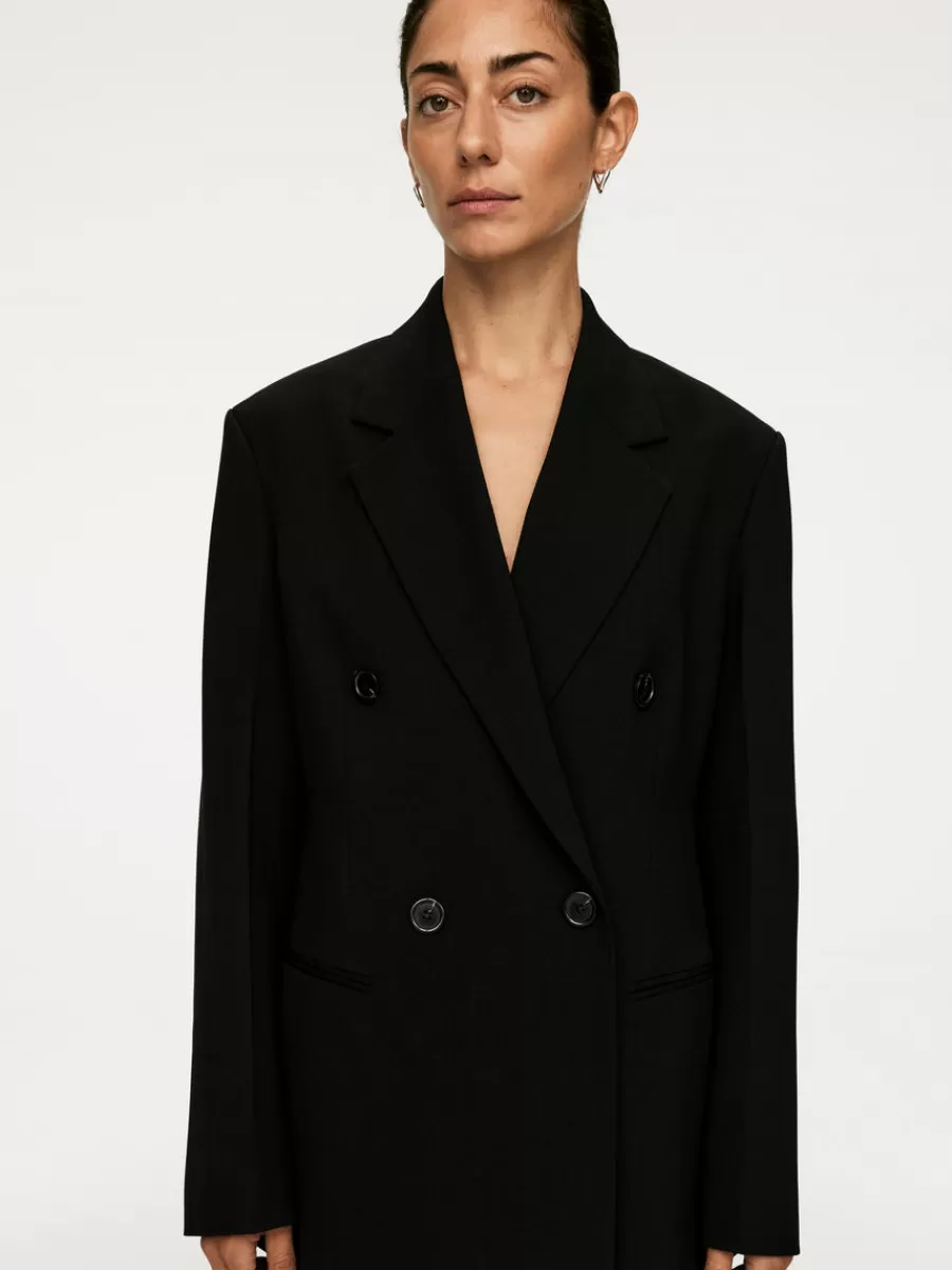 Blazers | Manteaux Et Vestes-ARKET Blazer à double boutonnage Noir