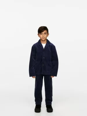 Manteaux Et Vestes | Manteaux Et Vestes-ARKET Blazer en velours Bleu foncé