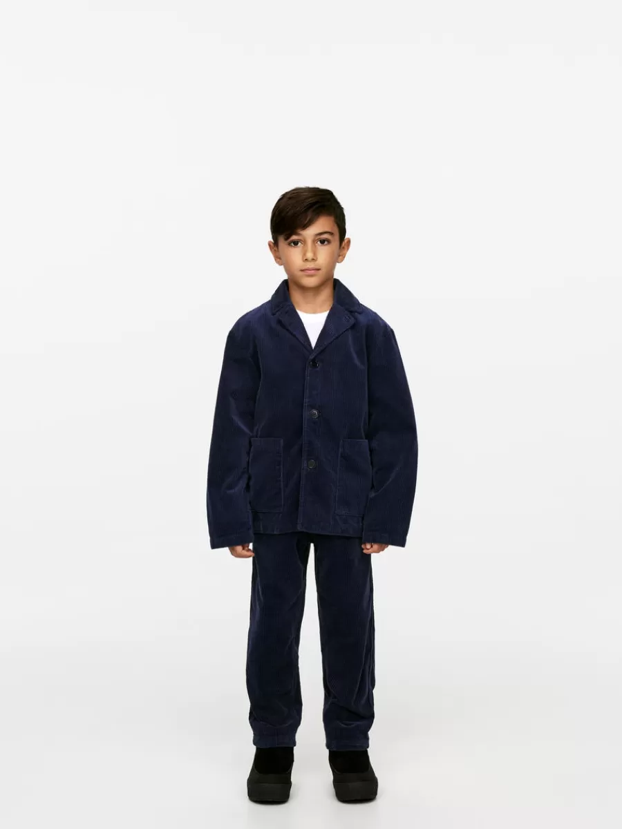 Manteaux Et Vestes | Manteaux Et Vestes-ARKET Blazer en velours Bleu foncé