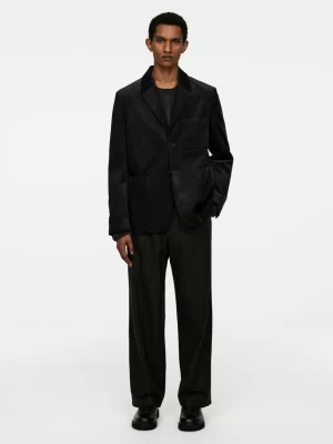 Costumes-ARKET Blazer en velours Noir
