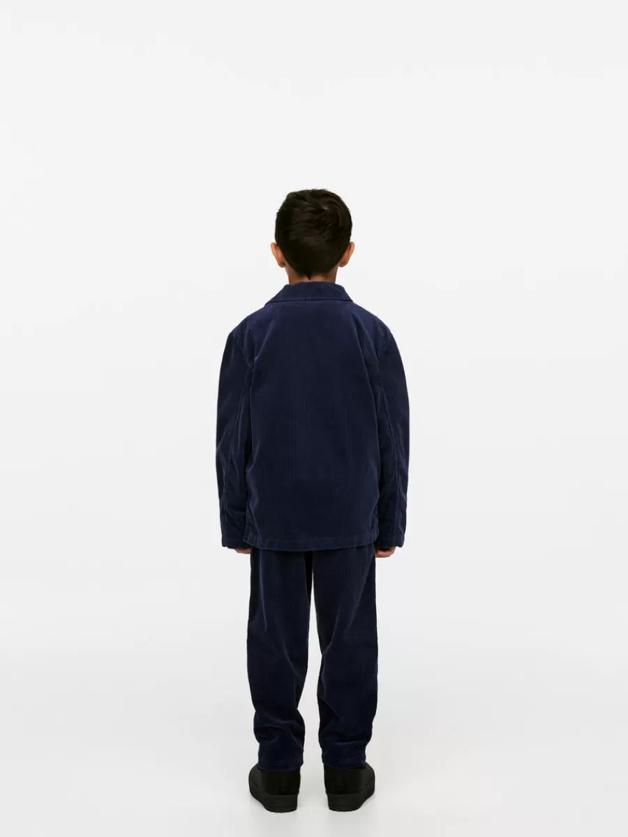 Manteaux Et Vestes | Manteaux Et Vestes-ARKET Blazer en velours Bleu foncé