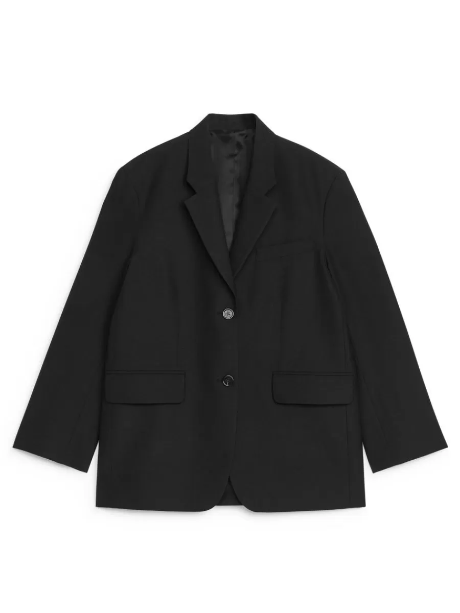 Blazers | Manteaux Et Vestes-ARKET Blazer oversize Noir