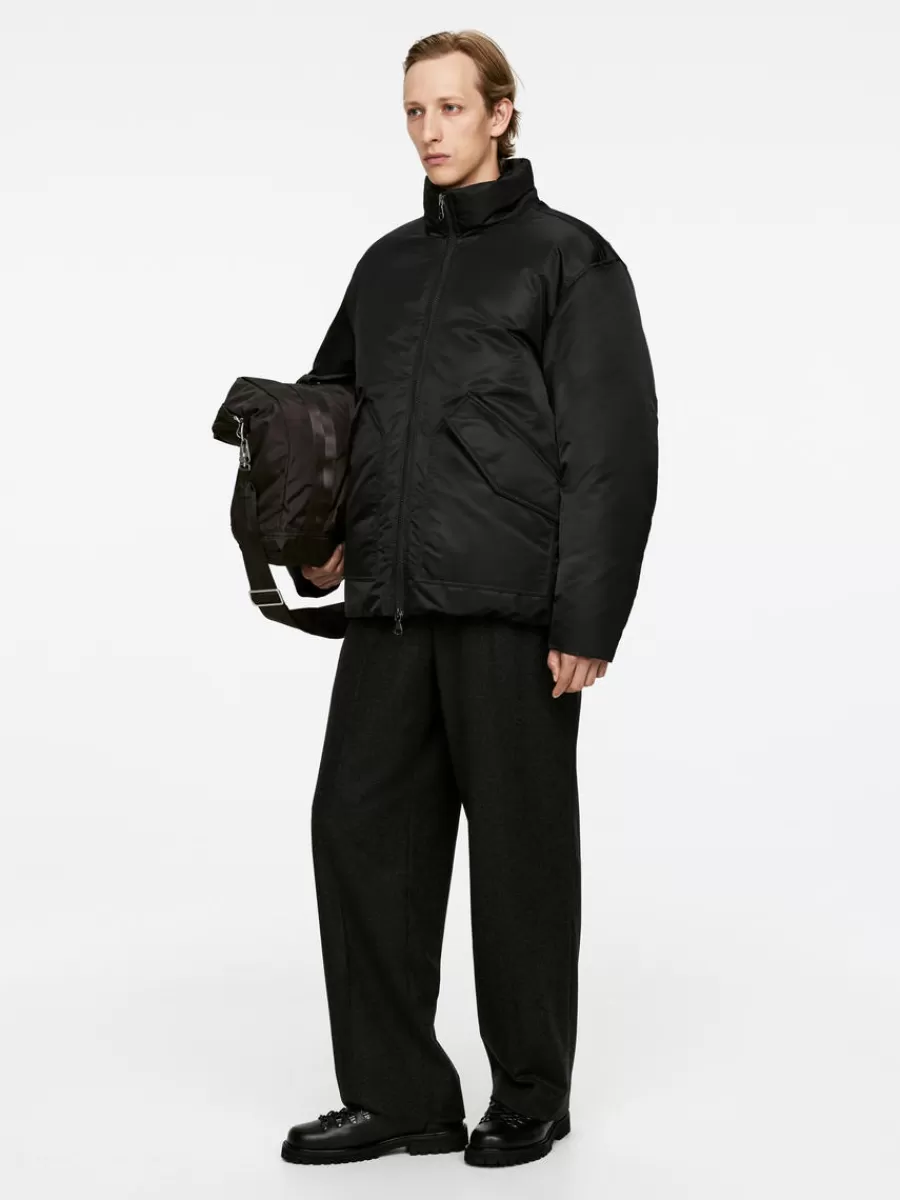 Vêtements De Sport | Manteaux Et Vestes-ARKET Blouson aviateur Upcycled Down Noir
