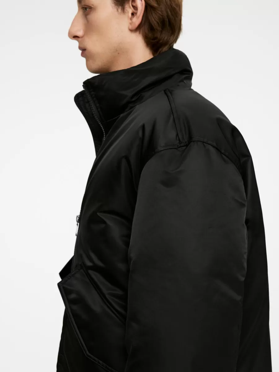 Vêtements De Sport | Manteaux Et Vestes-ARKET Blouson aviateur Upcycled Down Noir