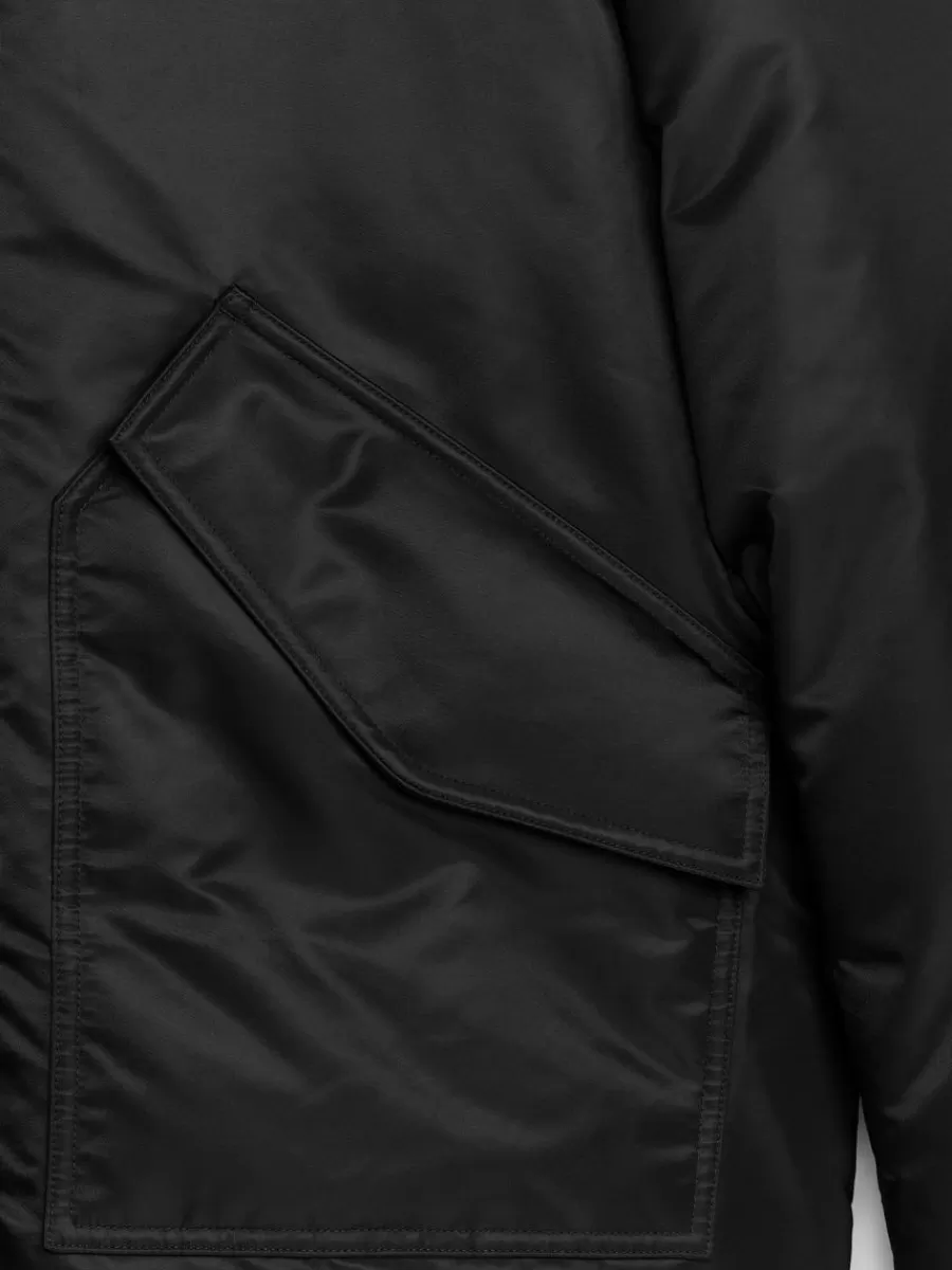 Vêtements De Sport | Manteaux Et Vestes-ARKET Blouson aviateur Upcycled Down Noir