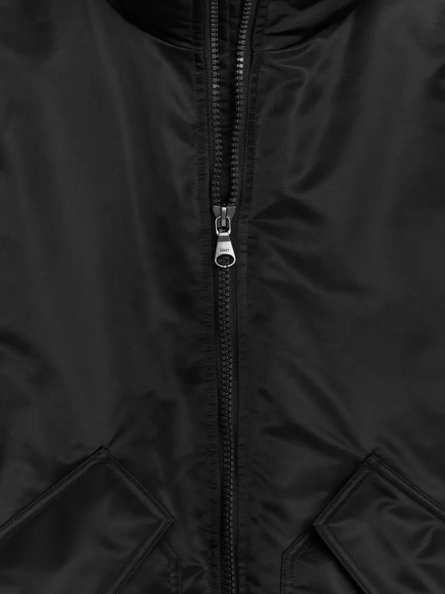 Vêtements De Sport | Manteaux Et Vestes-ARKET Blouson aviateur Upcycled Down Noir