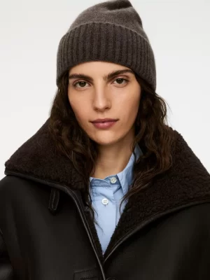 Bonnets Et Gants-ARKET Bonnet en laine et cachemire Marron