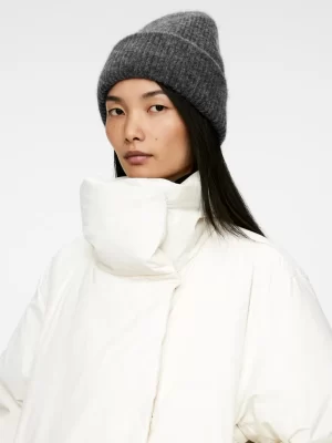 Bonnets Et Gants-ARKET Bonnet en mélange d'alpaga et de laine mérinos Gris foncé