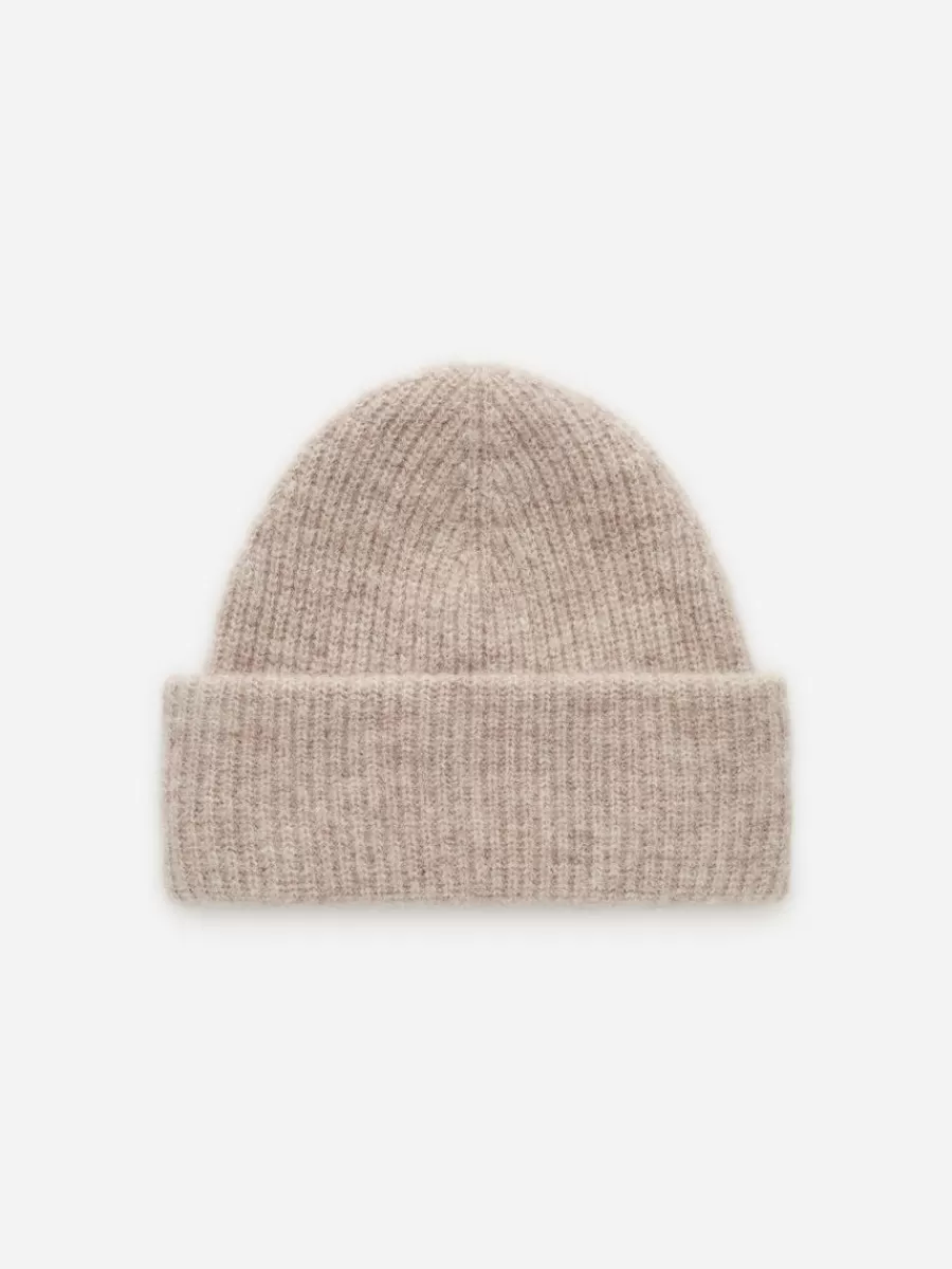 Bonnets Et Gants-ARKET Bonnet en mélange d'alpaga et de laine mérinos Beige