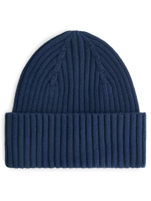 Tous Les Accessoires-ARKET Bonnet en tricot côtelé Bleu foncé