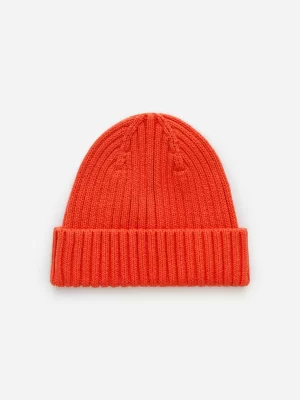 Accessoires-ARKET Bonnet en tricot côtelé Rouge vif