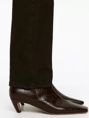 Toutes Les Chaussures-ARKET Bottines à bouts carrés Marron foncé