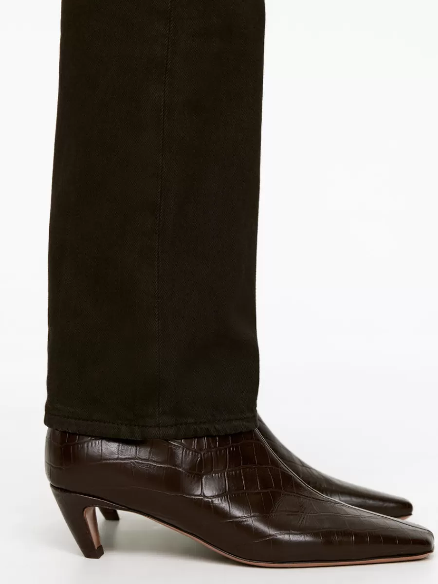 Toutes Les Chaussures-ARKET Bottines à bouts carrés Marron foncé