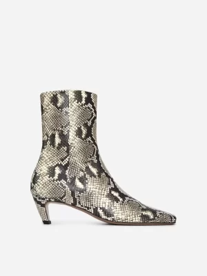 Toutes Les Chaussures-ARKET Bottines à bouts carrés Serpent