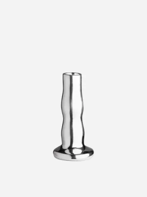Bougeoirs-ARKET Bougeoir plaqué 13 cm Argent