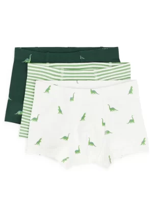 Sous-Vêtements-ARKET Boxers en jersey Vert/Bleu/Blanc
