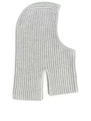 Manteaux Et Vestes | Manteaux Et Vestes-ARKET Cagoule ajustée en laine gris