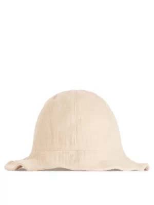 Accessoires-ARKET Chapeau en mousseline de coton Beige clair