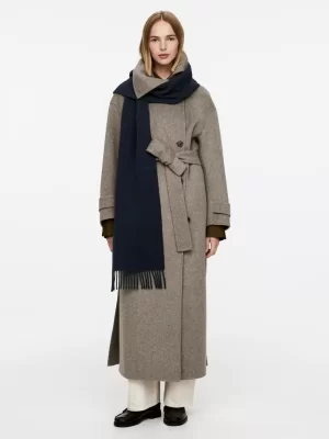 Écharpes Et Cols-ARKET Écharpe en laine Bleu foncé