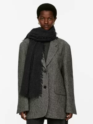 Écharpes Et Cols-ARKET Écharpe en laine légère Gris foncé