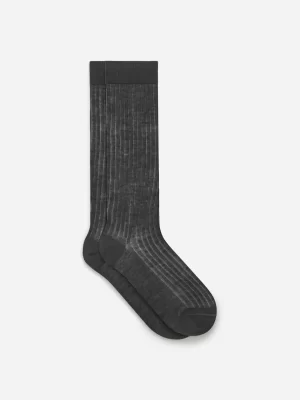 Chaussettes-ARKET Chaussettes transparentes gris