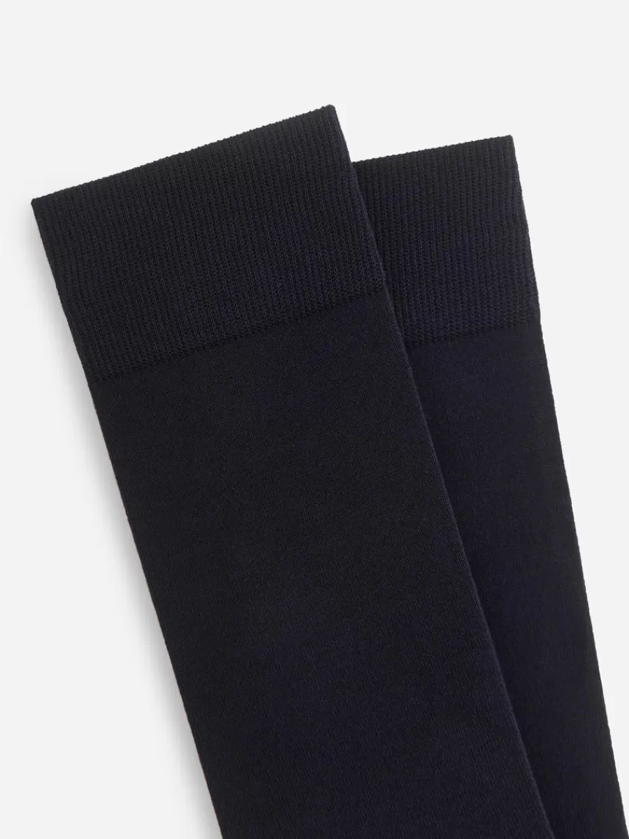 Chaussettes-ARKET Chaussettes unies, lot de 3 Bleu