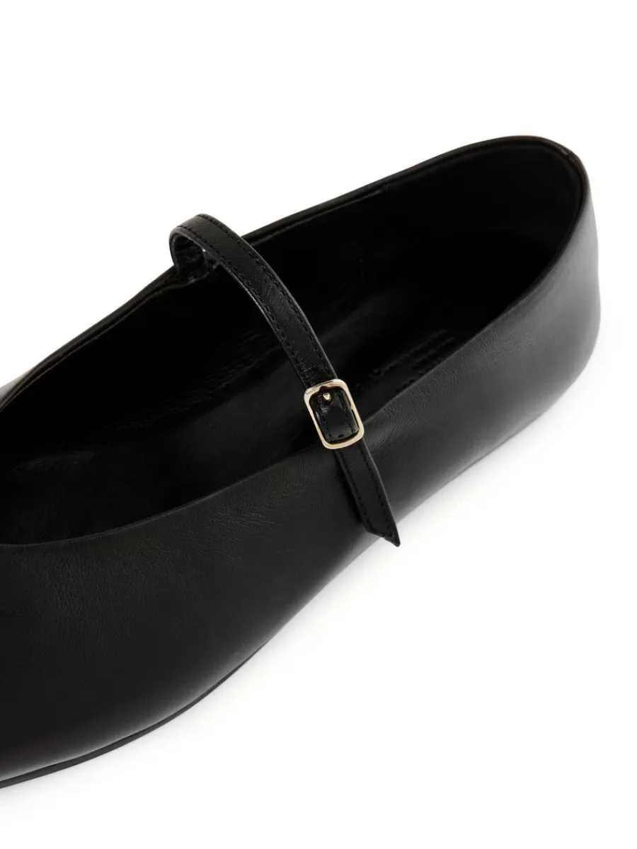 Toutes Les Chaussures-ARKET Chaussures babies plates en cuir Noir