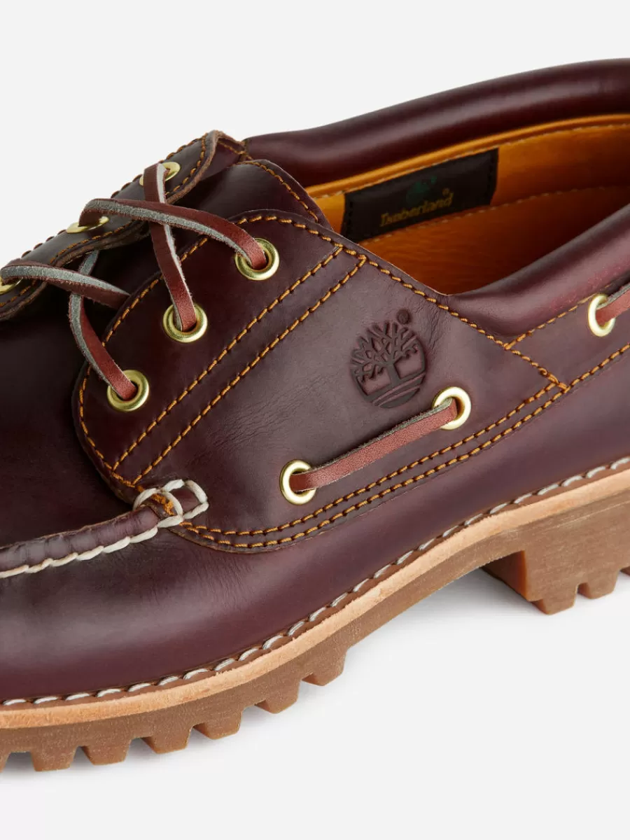 Chaussures En Cuir-ARKET Chaussures bateau Timberland à 3 œillets Marron