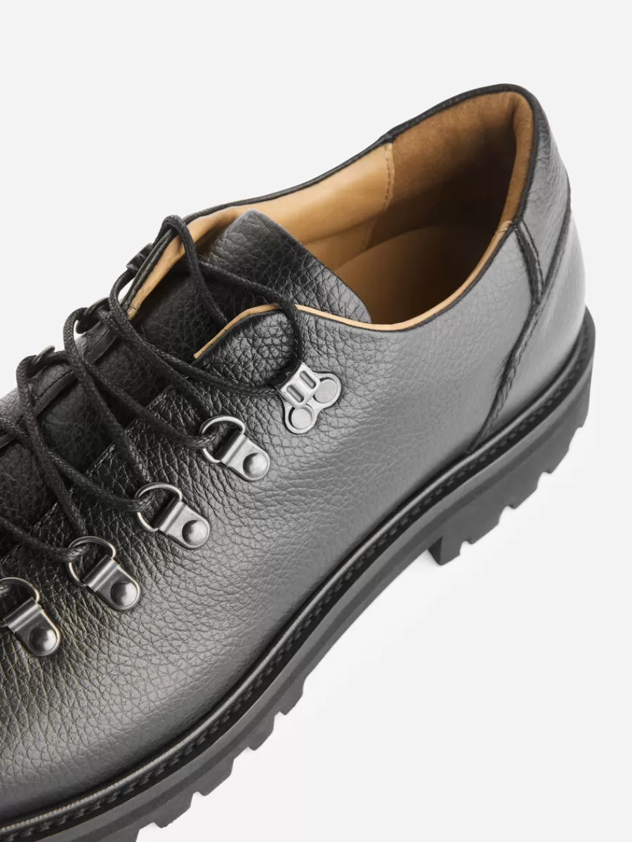 Bottes | Chaussures En Cuir-ARKET Chaussures de randonnée en cuir Noir