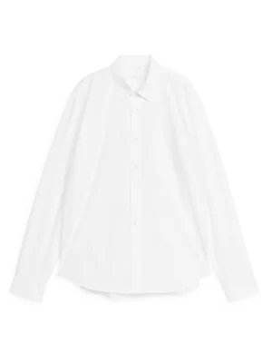 Chemises-ARKET Chemise en popeline lavée Blanc
