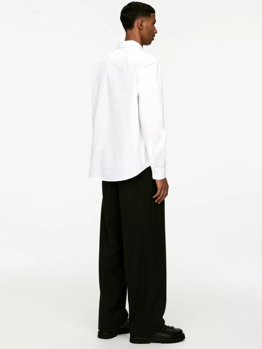 Chemises-ARKET Chemise Oxford Blanc