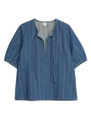 Chemises Et Chemisiers-ARKET Chemisier en jean Bleu