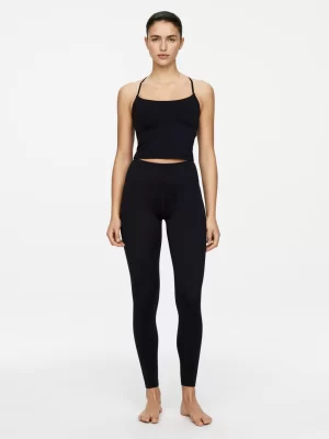 Vêtements De Sport-ARKET Collants longs souples et extensibles Bleu foncé