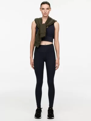 Vêtements De Sport-ARKET Collants longs souples et extensibles Bleu foncé