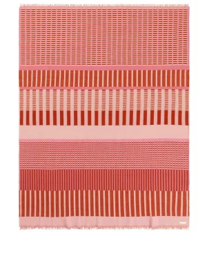 Tous Les Textiles | Plaids-ARKET Couverture en laine Rose/Rouge