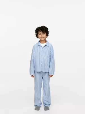 Pyjamas-ARKET Ensemble de pyjama Bleu clair/Rayures