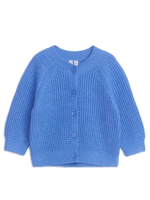 Maille-ARKET Gilet en coton Bleu