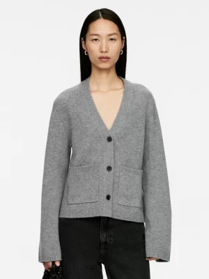 Mailles Et Cardigans-ARKET Gilet en laine gris