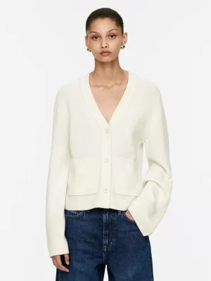 Mailles Et Cardigans-ARKET Gilet en laine Crème