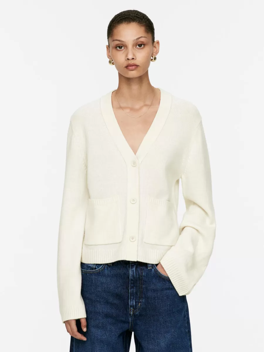 Mailles Et Cardigans-ARKET Gilet en laine Crème