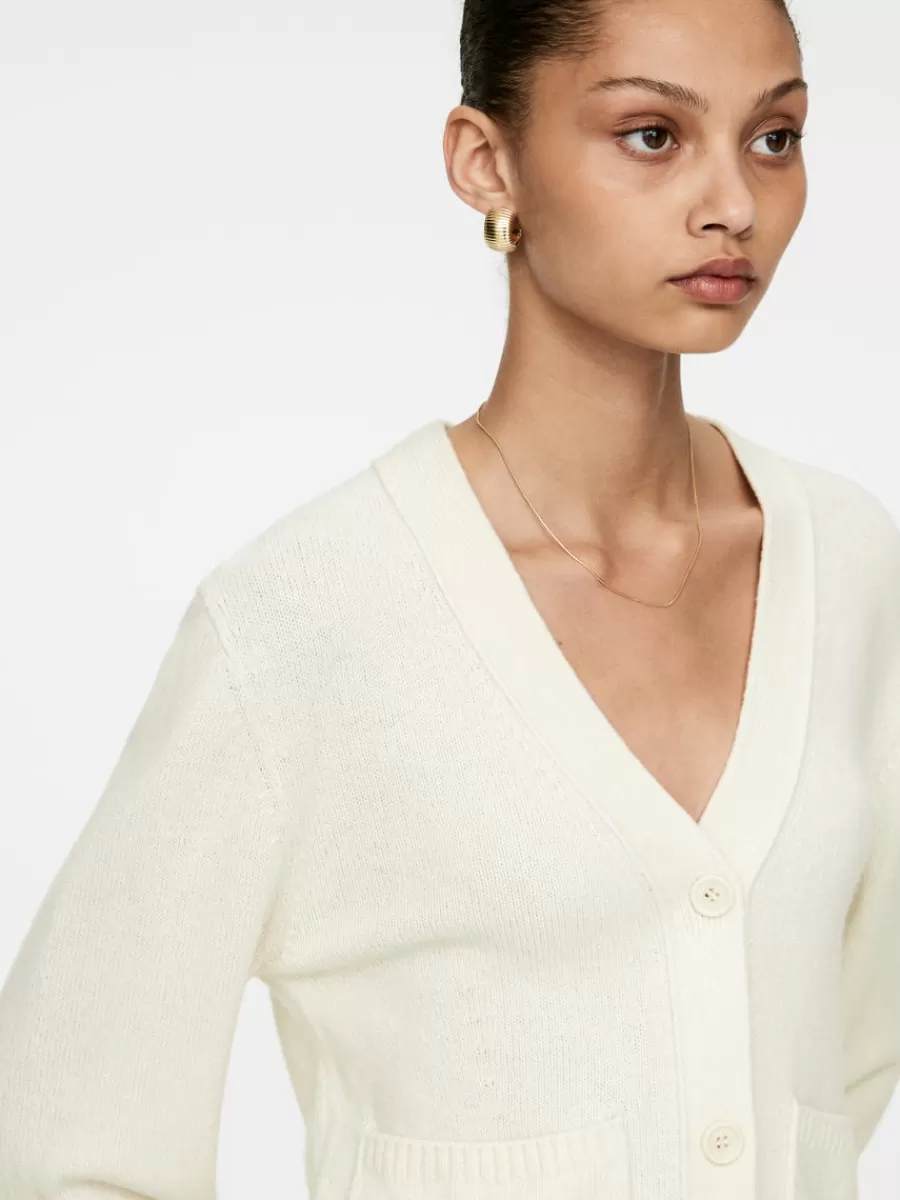 Mailles Et Cardigans-ARKET Gilet en laine Crème
