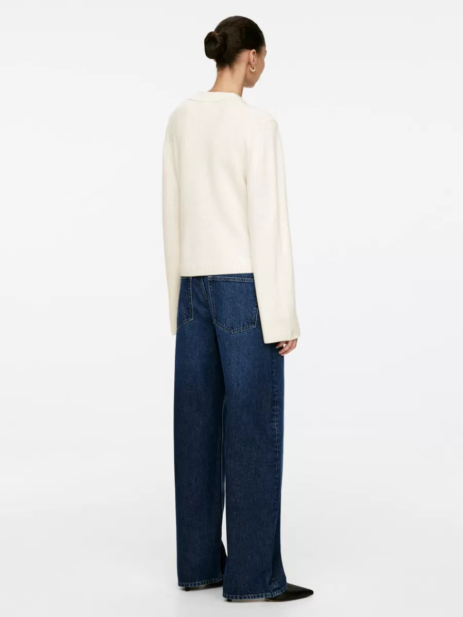 Mailles Et Cardigans-ARKET Gilet en laine Crème