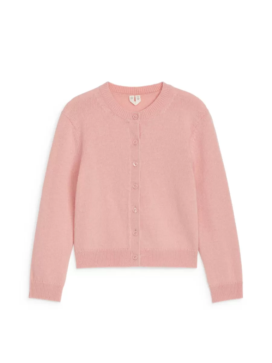 Maille | Maille-ARKET Gilet en laine Rose